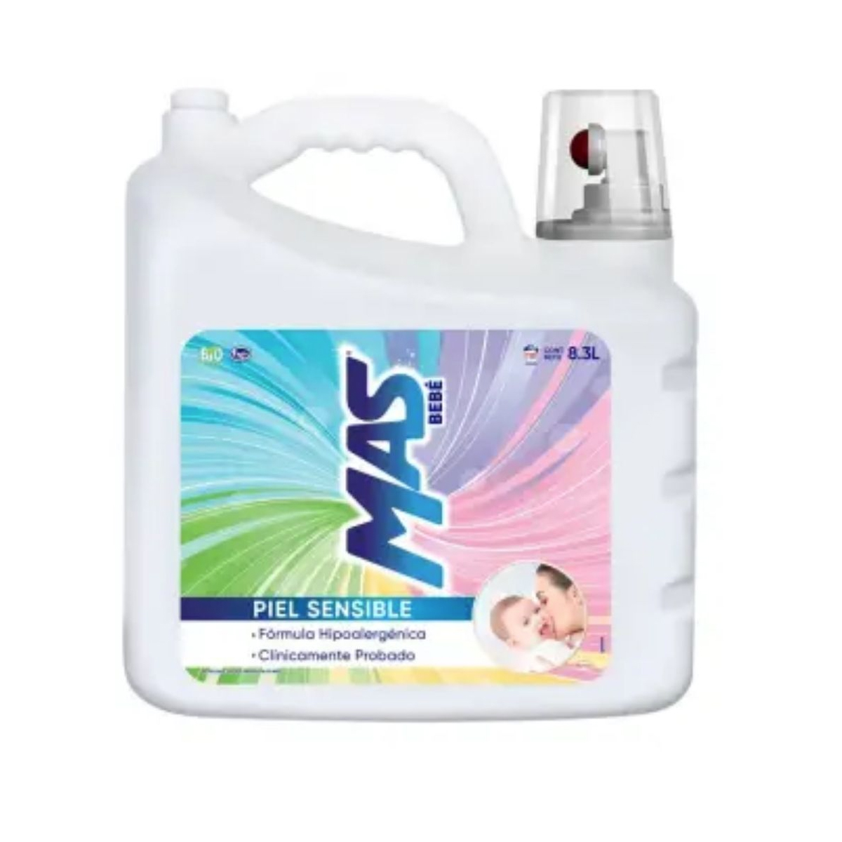 Detergente Para Bebé Mas Bebé 8.3 L.