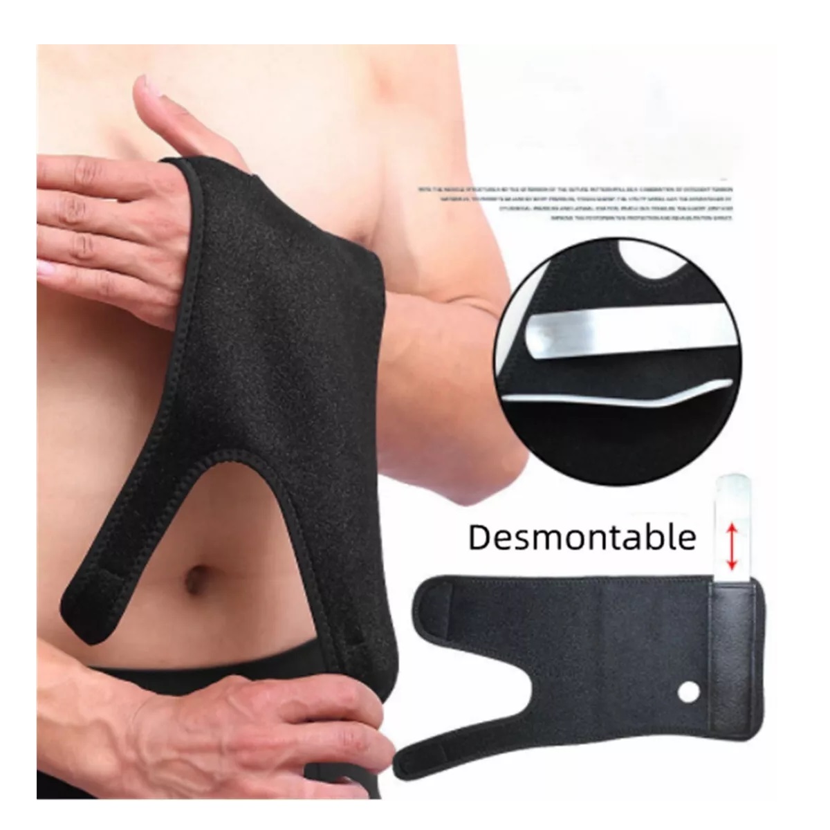 Muñequera Ortopedica Hombre Mujer Ferula Tunel Carpiano Gym Derecha