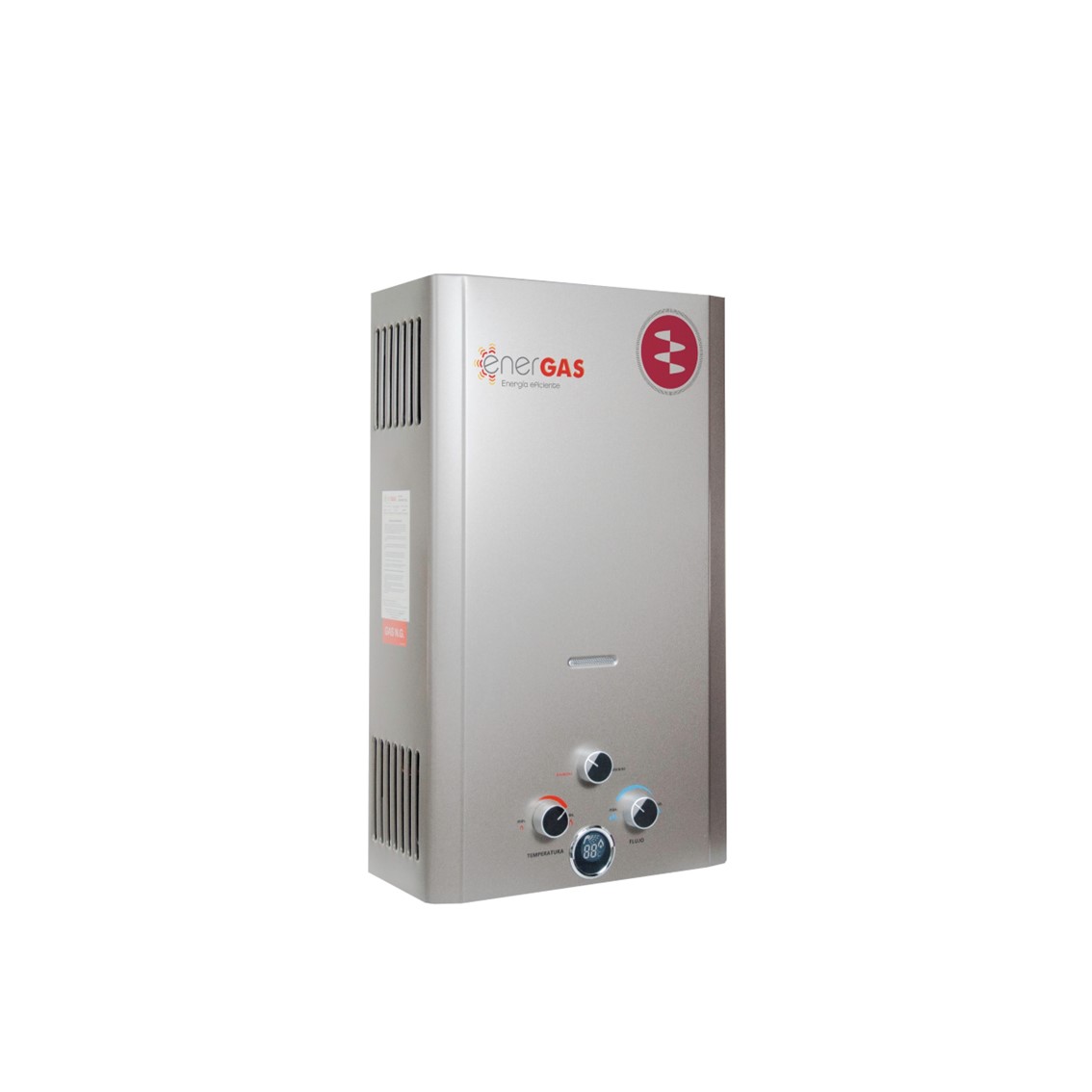 Calentador boiler ENERGAS de paso, instantáneo, de agua 12L gas LP