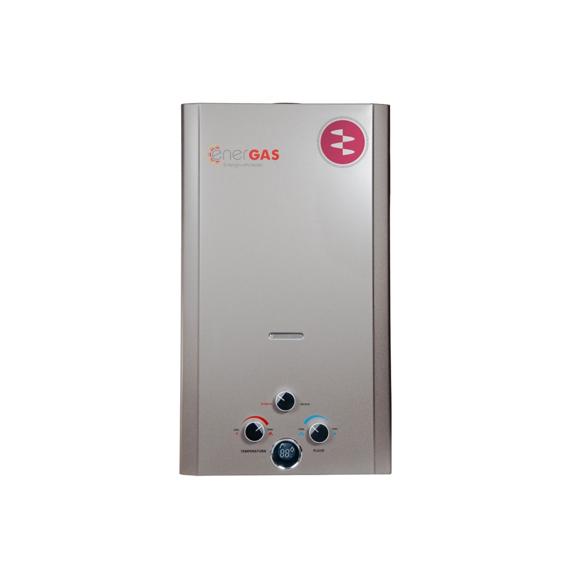 Calentador boiler ENERGAS de paso, instantáneo, de agua 12L gas natural.