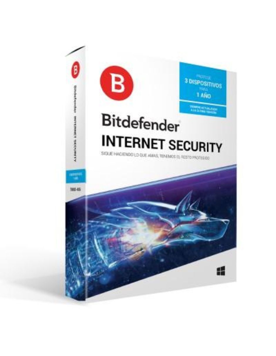 Bitdefender Intenet Security Para 3 Usuarios PC