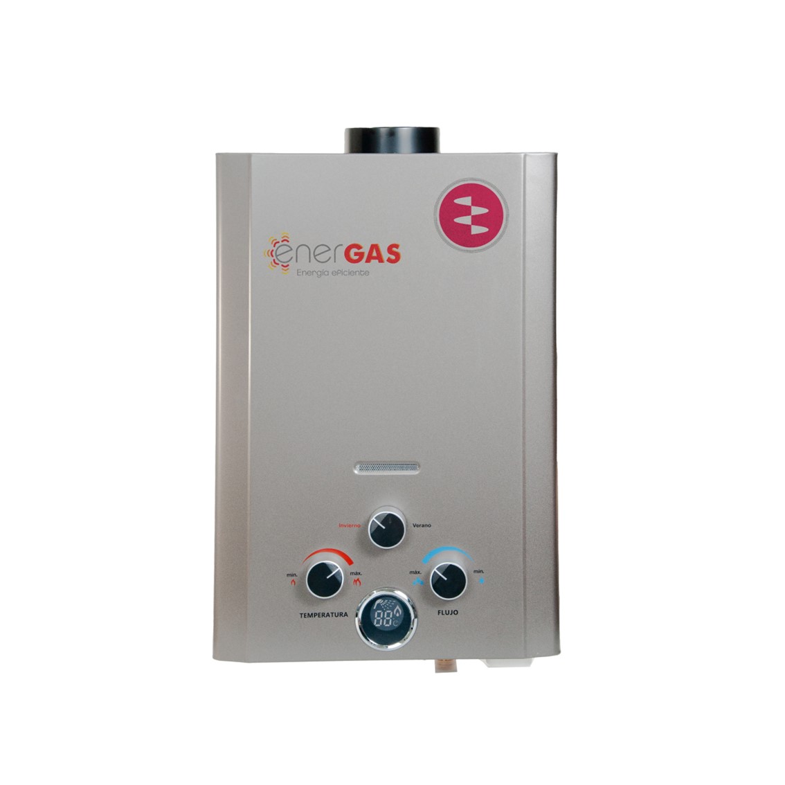 Calentador boiler ENERGAS de paso, instantáneo de agua de 6L gas natural.