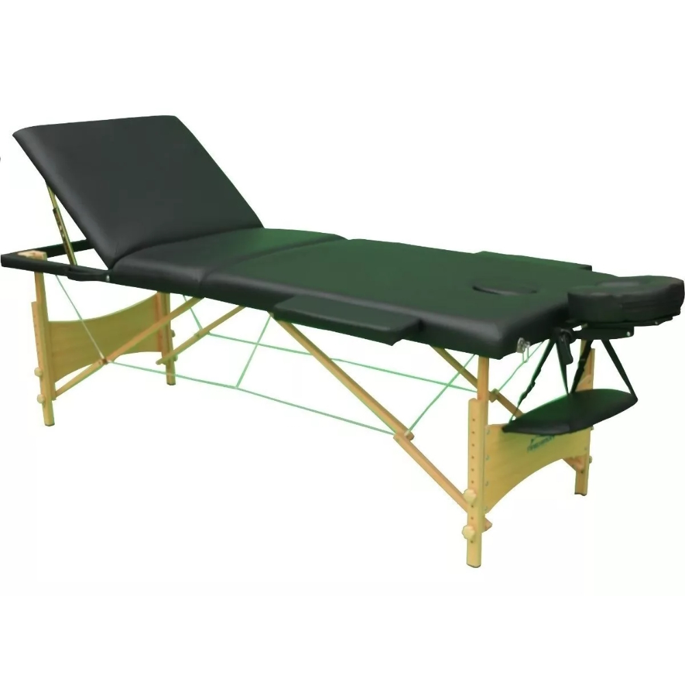 Cama Mesa Masaje 3 Secciones Levanta Piernas 195x70cm M012a