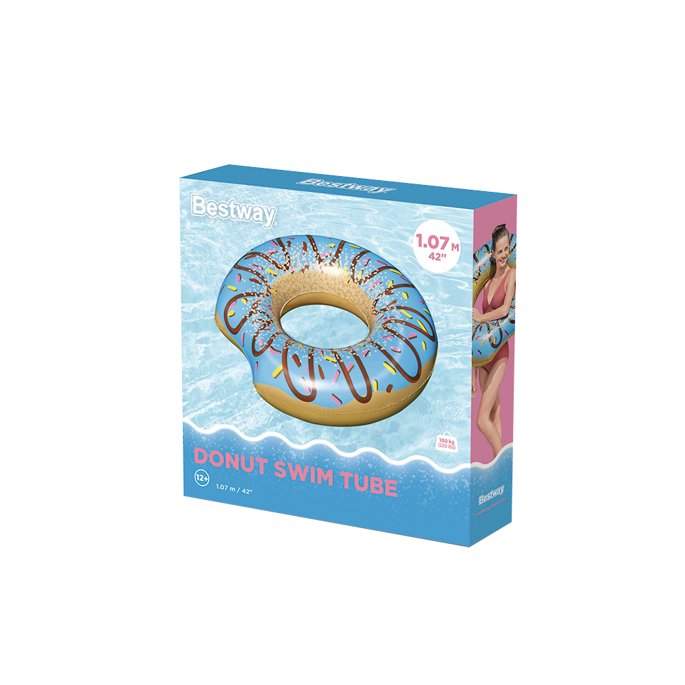 Salvavidas Flotador Inflable De Dona 107 Cm Bestway