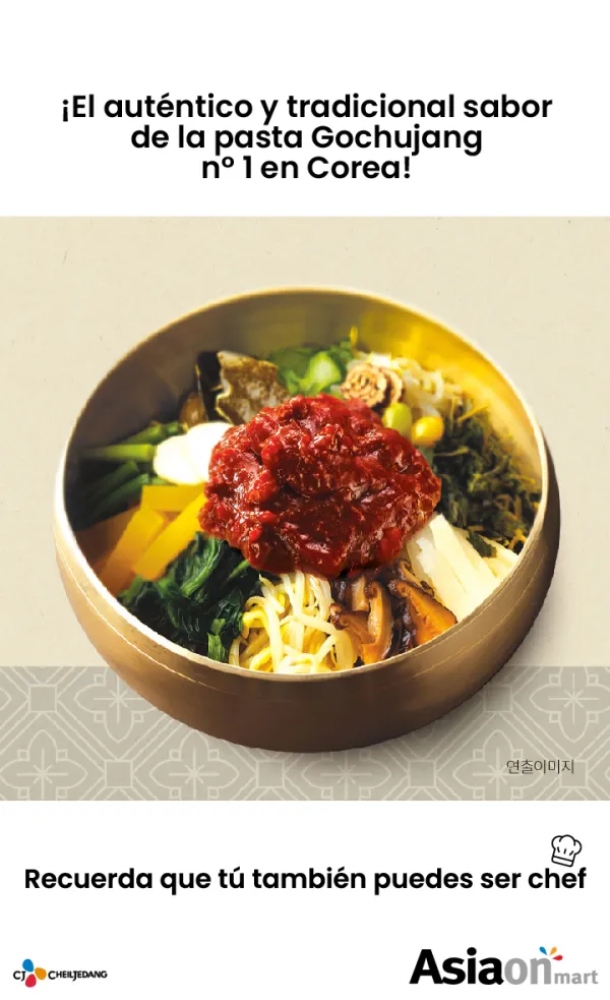 Pasta De Chile Rojo Gochujang En Tubo 290gr