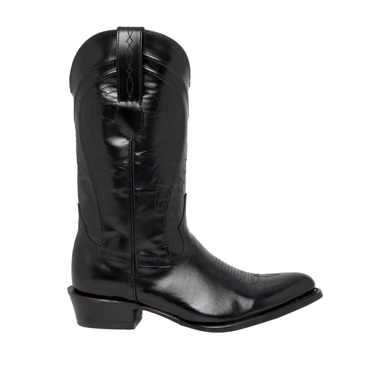 Botas vaqueras lisas color negro marca JC McCoy, de hombre, mod. 1103865