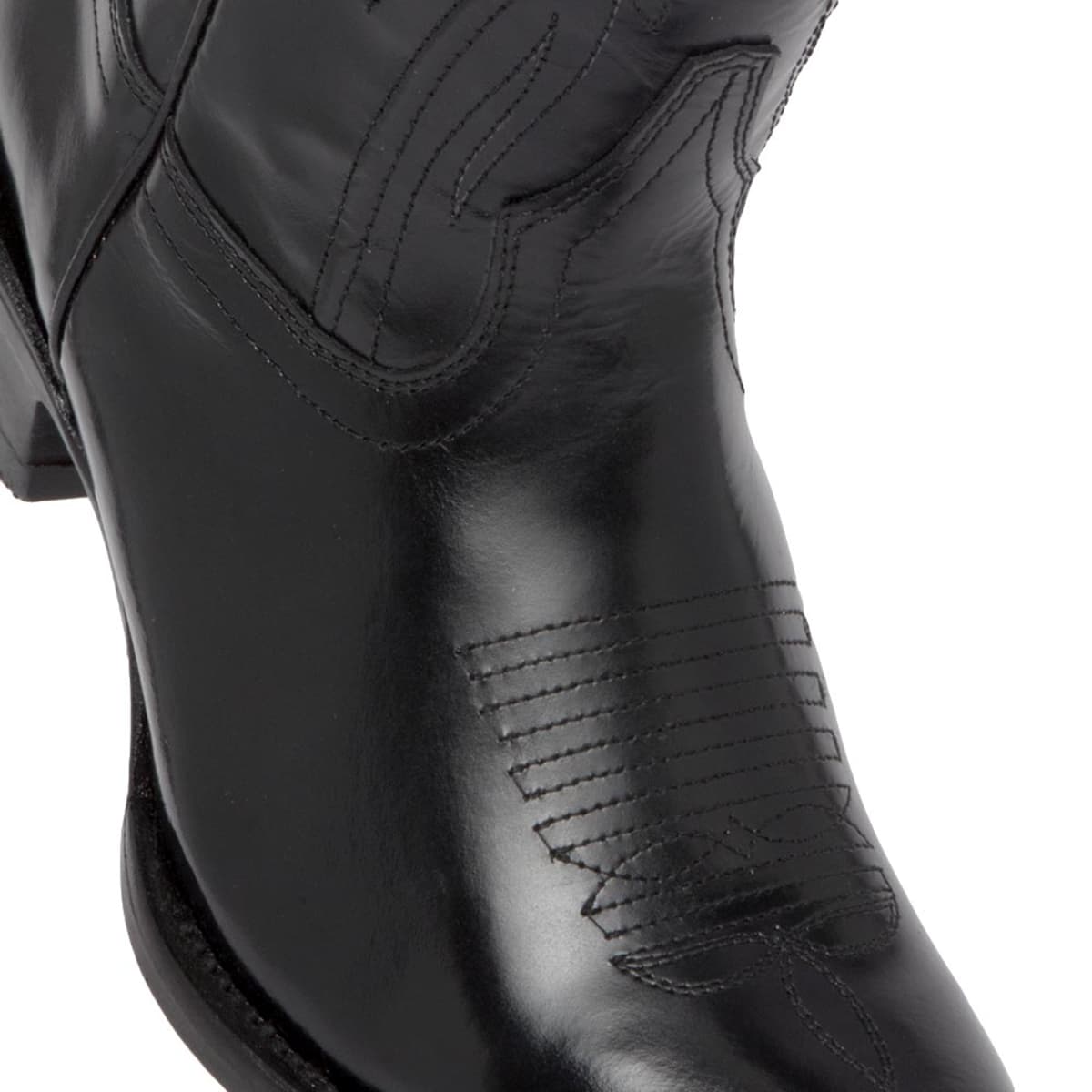 Botas vaqueras lisas color negro marca JC McCoy, de hombre, mod. 1103865