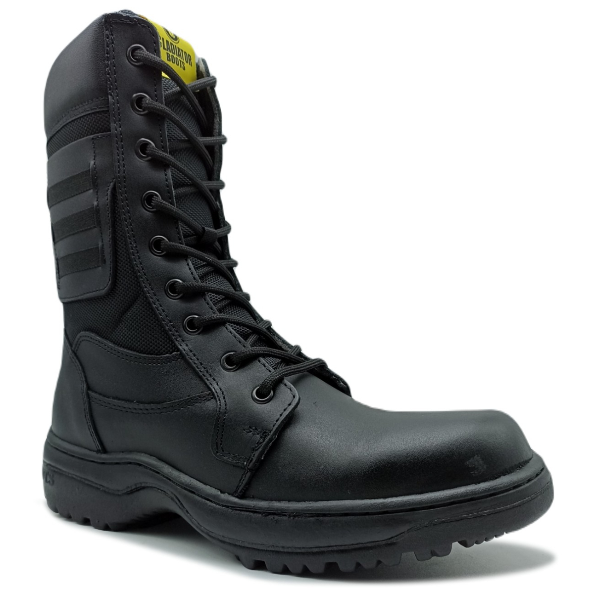 Bota Tactica Piel Cosida Ligera Cómoda Policía Trabajo 1100