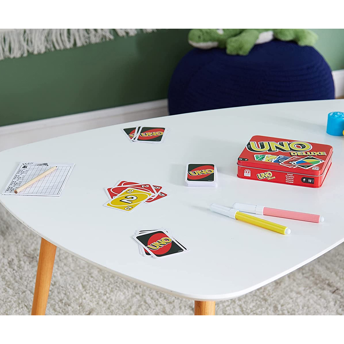 Juego de Mesa Cartas UNO Deluxe