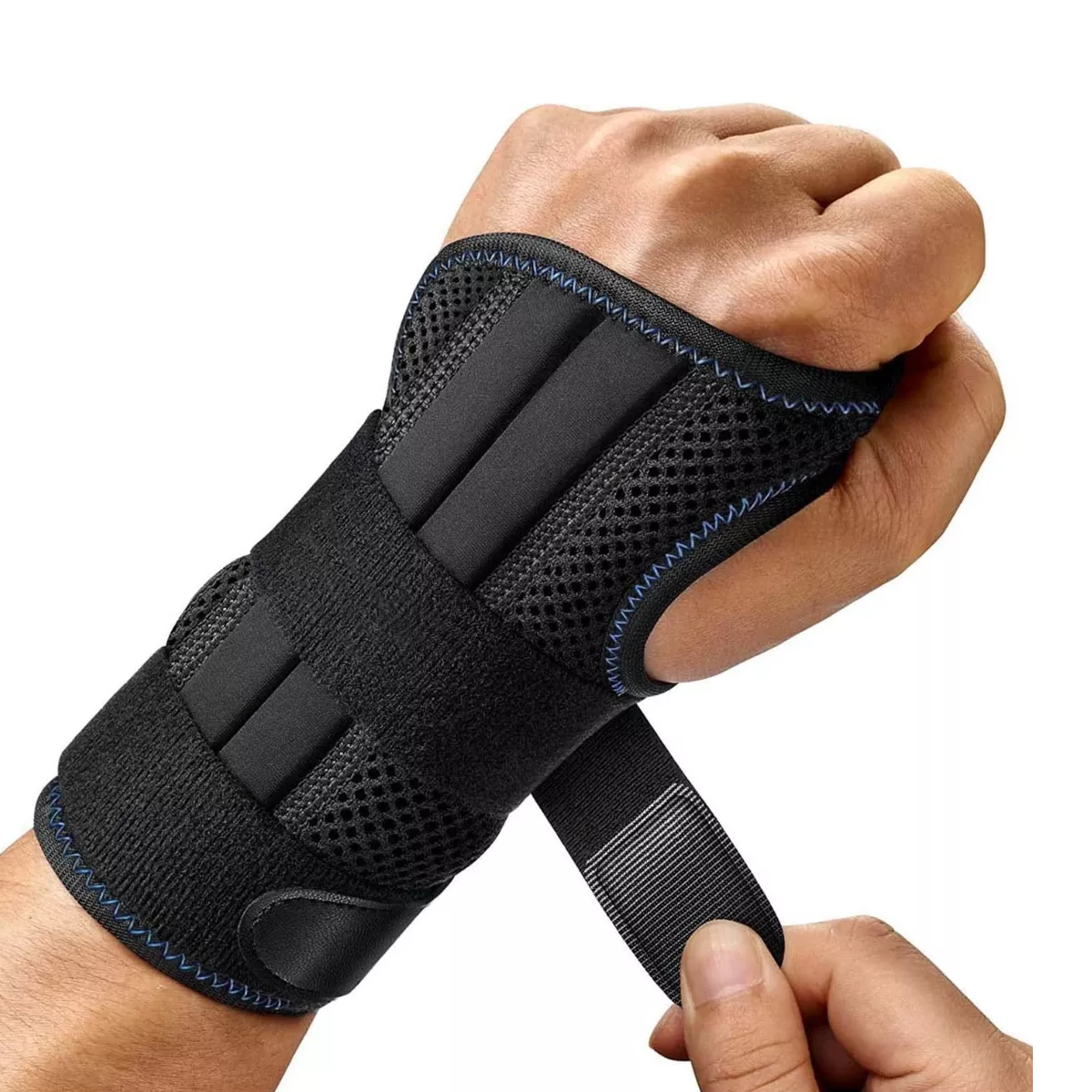 Muñequera Ortopédica, Muñequera Ajustable Con 3 Apoyos Derecha S/M