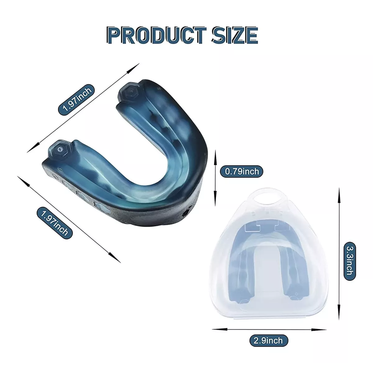 Protector Bucal Para Moldeable Kickboxing Muay Thai 2pcs