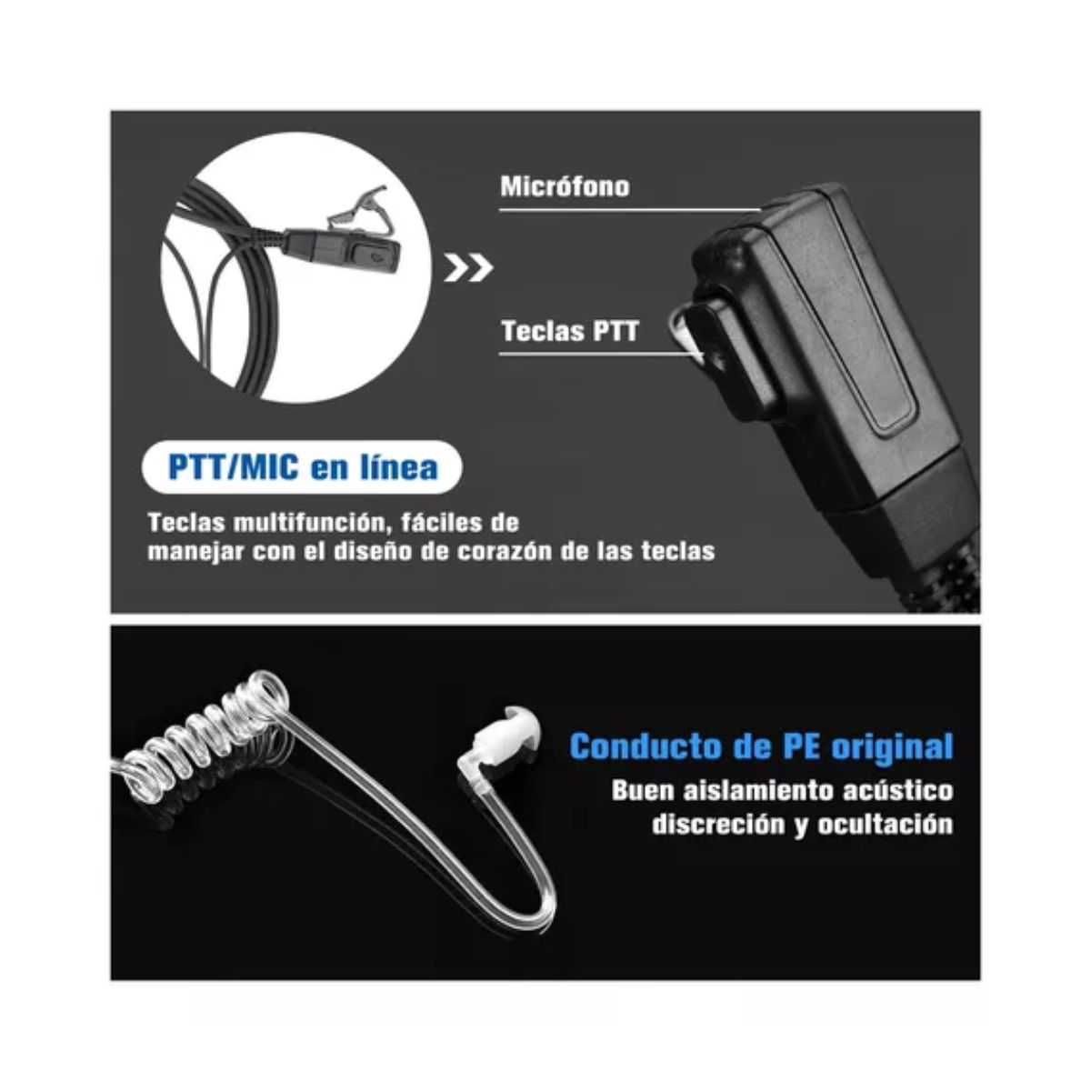 MANOS LIBRES BLUETOOTH PARA KENWOOD / BAOFENG