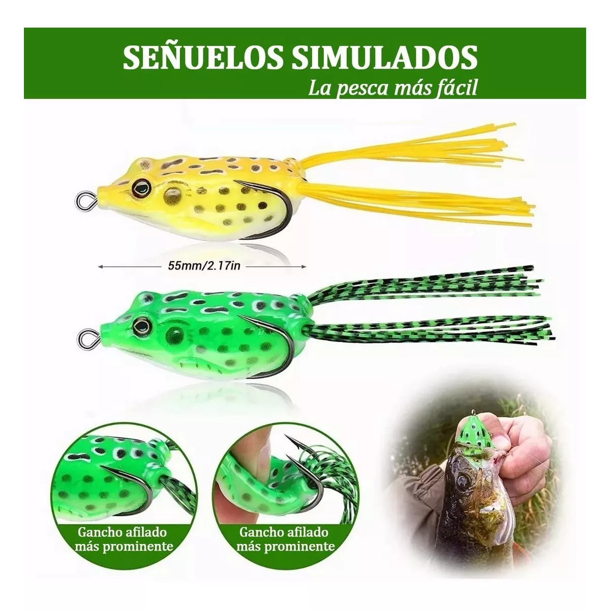 Señuelos Para Pesca De Río Kit Señuelos Con Una Caja 234 Pcs