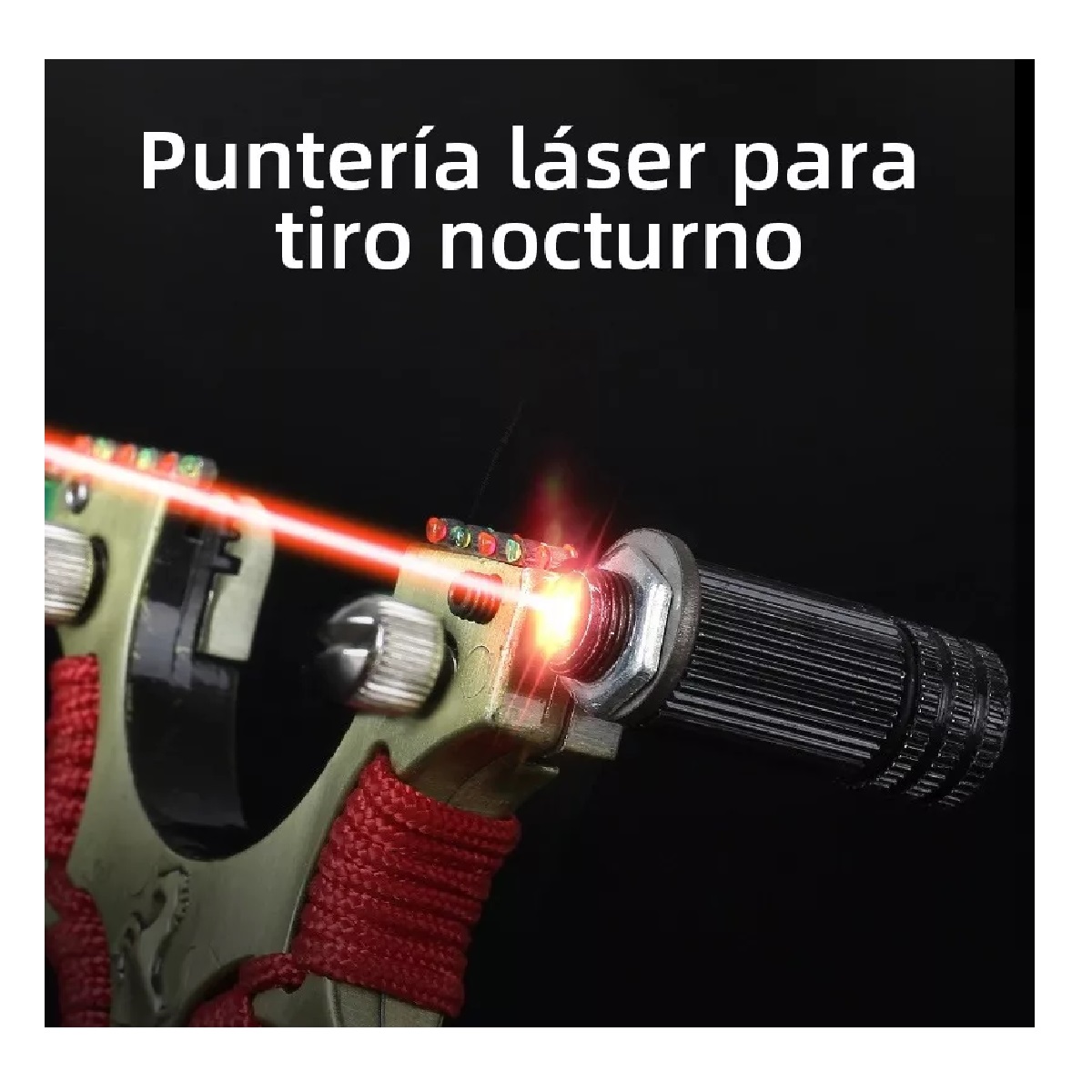 Tirachinas Láser Infrarrojo Profesional Totalmente Metálico