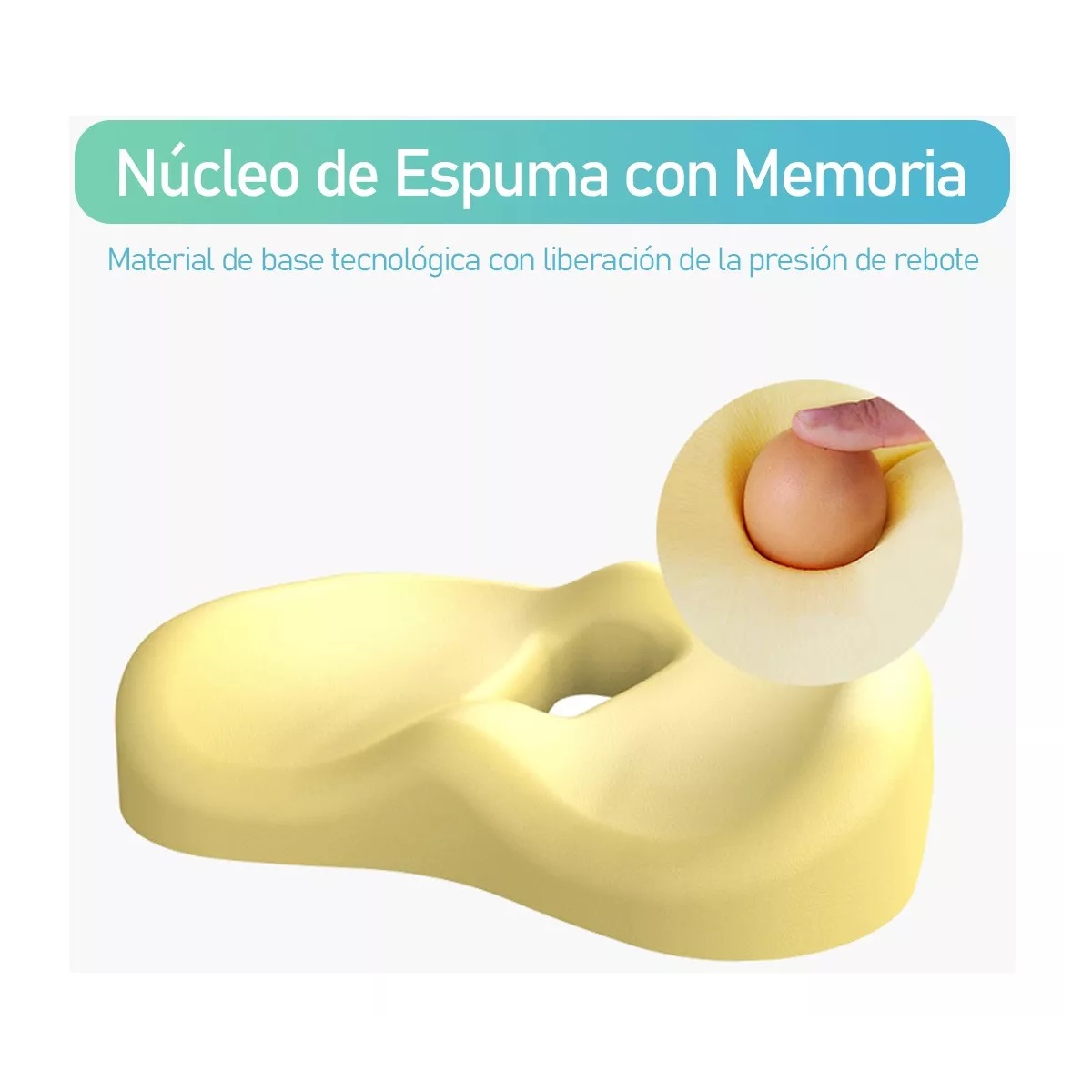 Cojín Para Asiento De Silla De Oficina Para Aliviar El Dolor