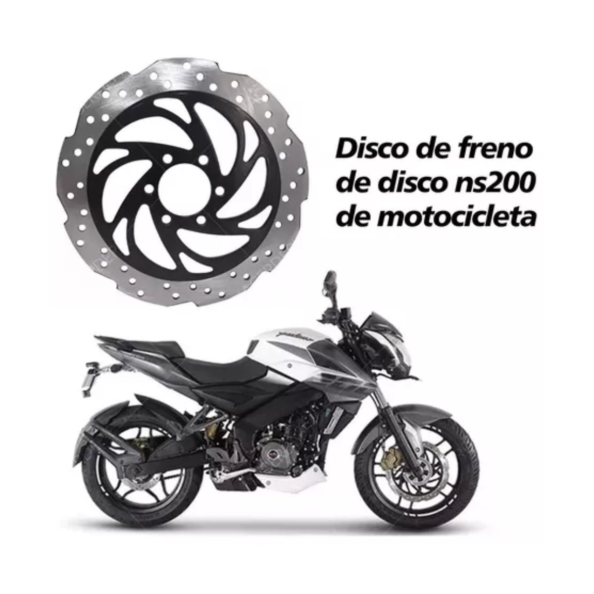 Disco De Freno Delantero Pulsar 200ns 200as Maxima Calidad