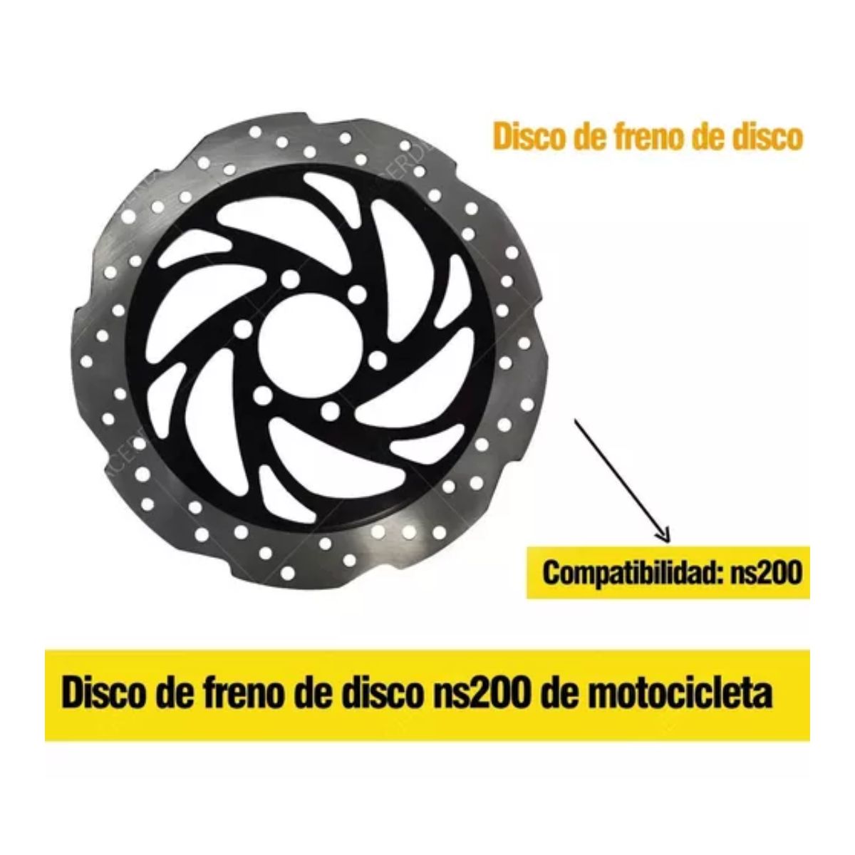 Disco De Freno Delantero Pulsar 200ns 200as Maxima Calidad