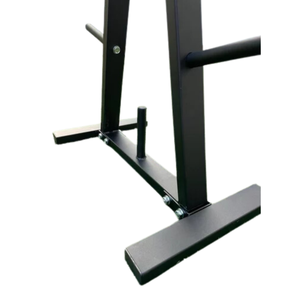 Rack triangular para discos de una pulgada