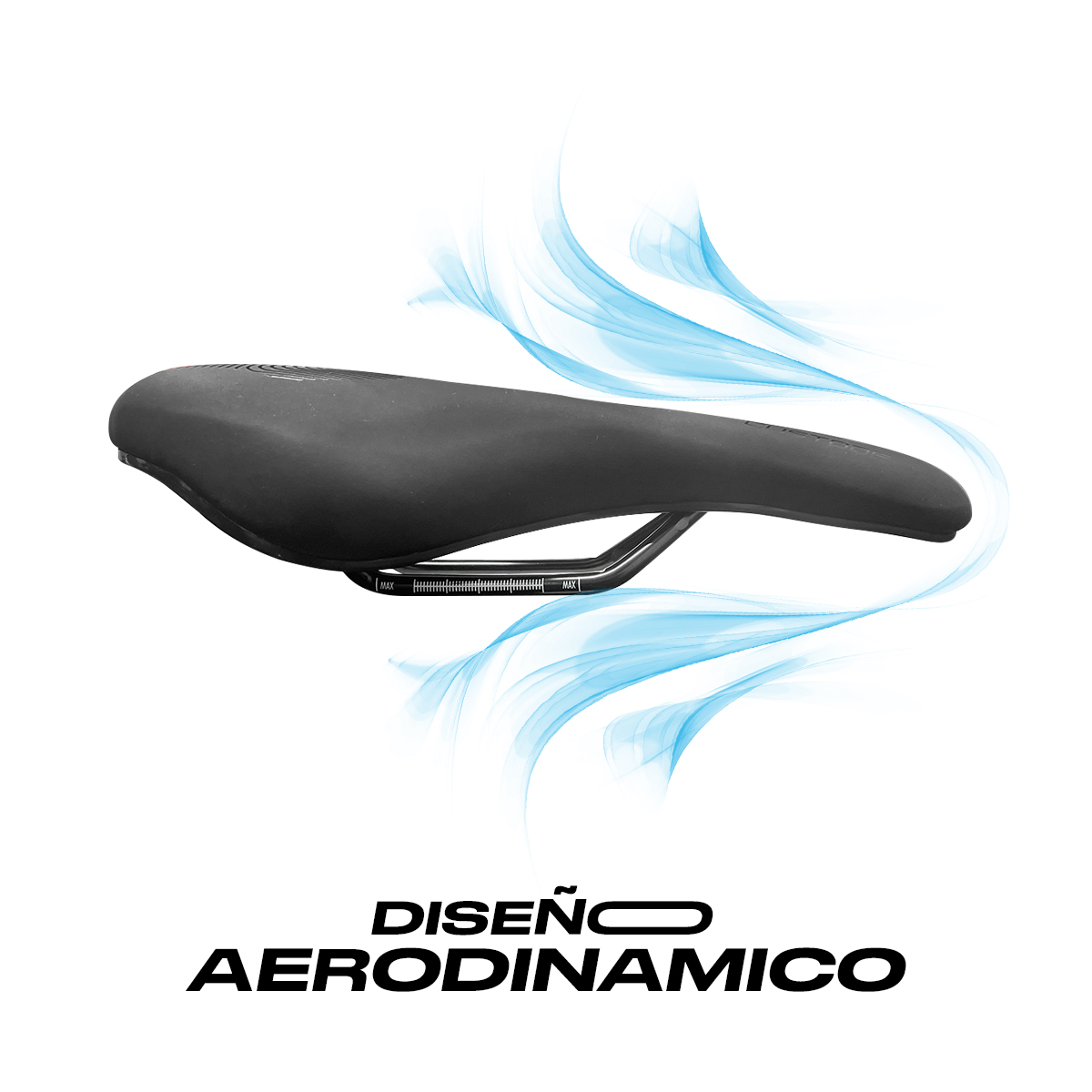 Asiento Bicicleta Sillin Mtb Relleno Gel Antiprostatico Custode Rojo.