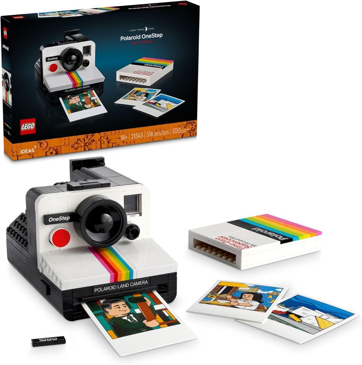 LEGO 21345 IDEAS CÁMARA POLAROID ONESTEP SX-70