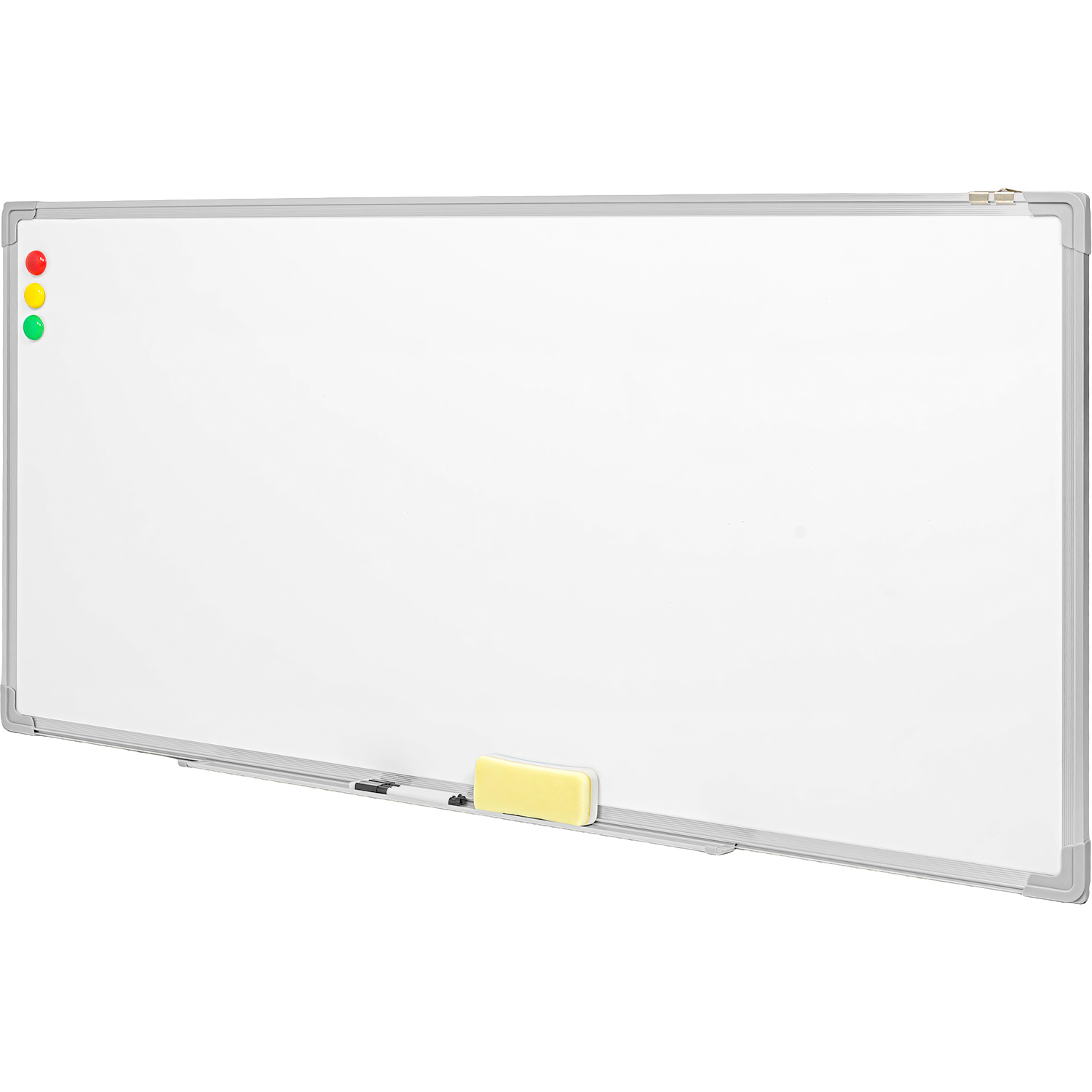 Pizarron Blanco Escolar 120x60cm Marcadores Borrador Imanes