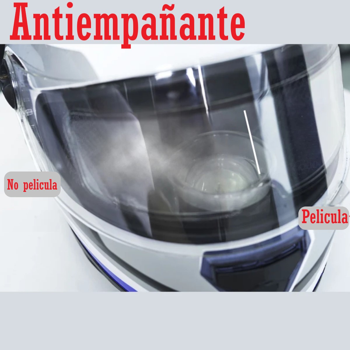 PINLOCK ANTIEMPAÑANTE NIEBLA CASCO MOTO UNIVERSAL MICA BICI AUTO CARRETERA DEPORTE ANTIAGUA PELI