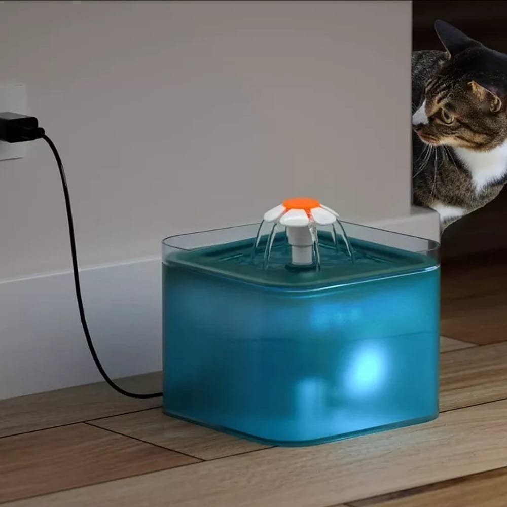 Fuente Para Gatos Bebedero Gatos Ultra Silenciosa 2l Filtro