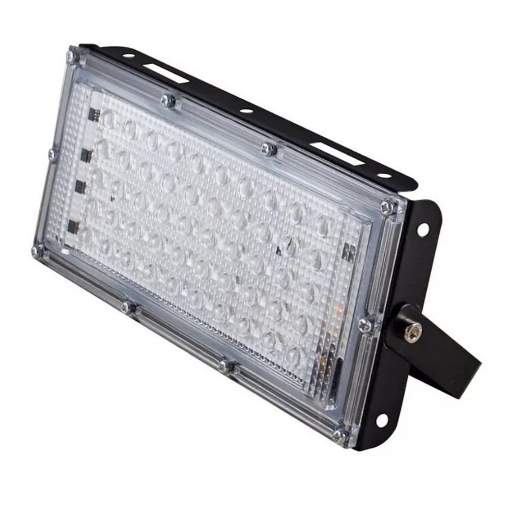 Reflector Led 50w Luz Negra Neon Uv Ultravioleta Ip65 110v Color de la carcasa Negro