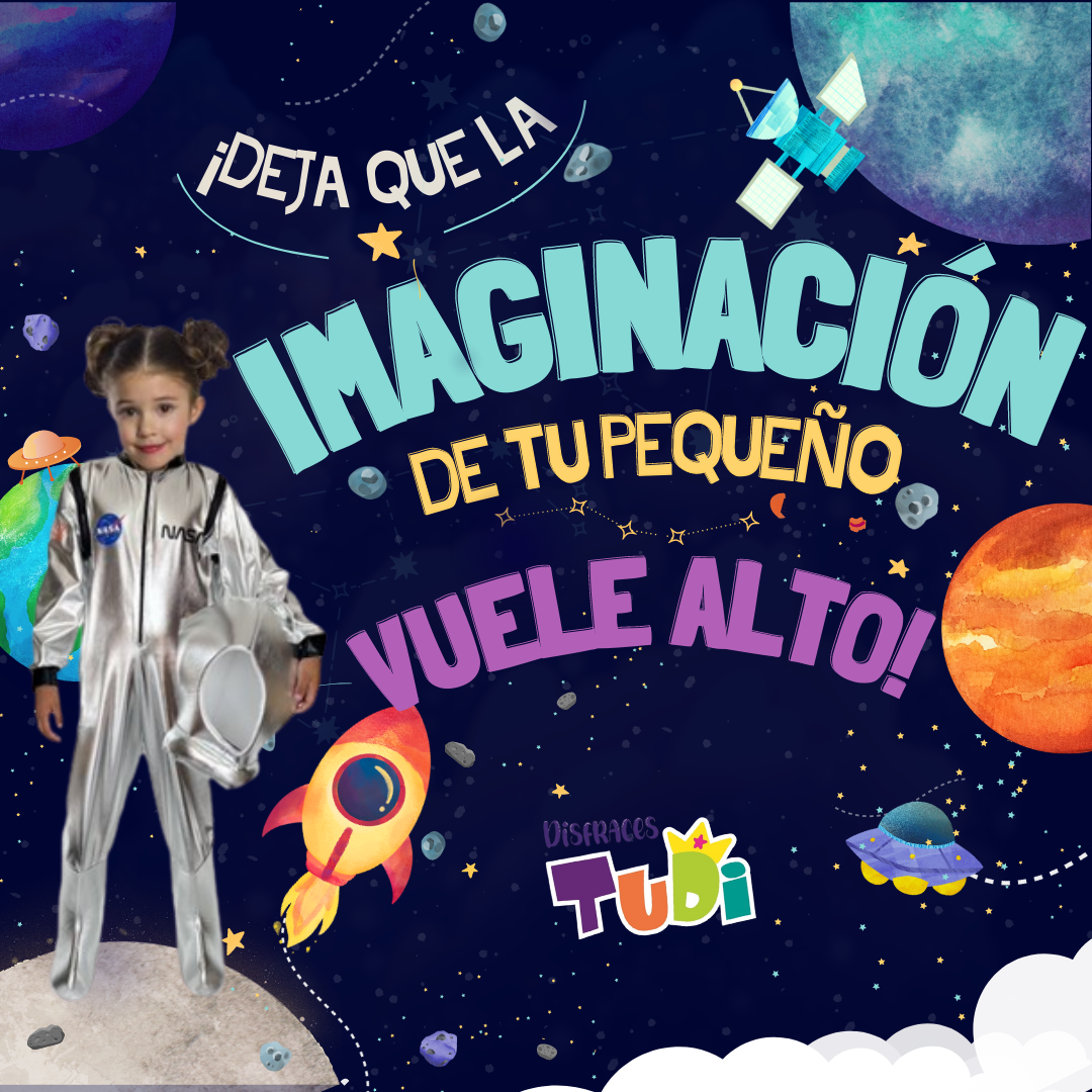 Disfraz de Astronauta - Disfraces para Niñas y Niños - Traje Espacial