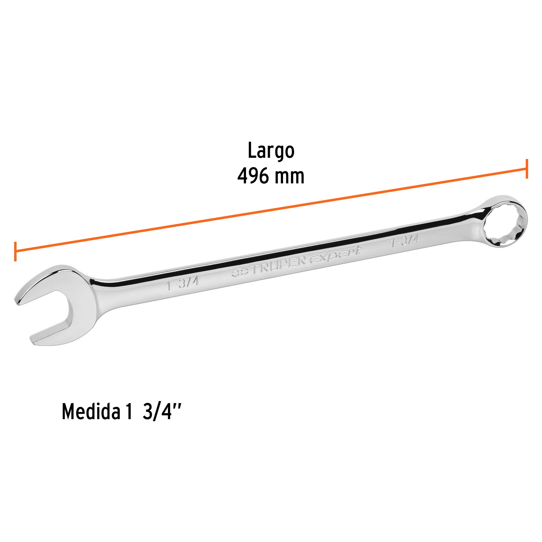 LLAVE DE CADENA AJUSTABLE 4 3/4 TRUPER