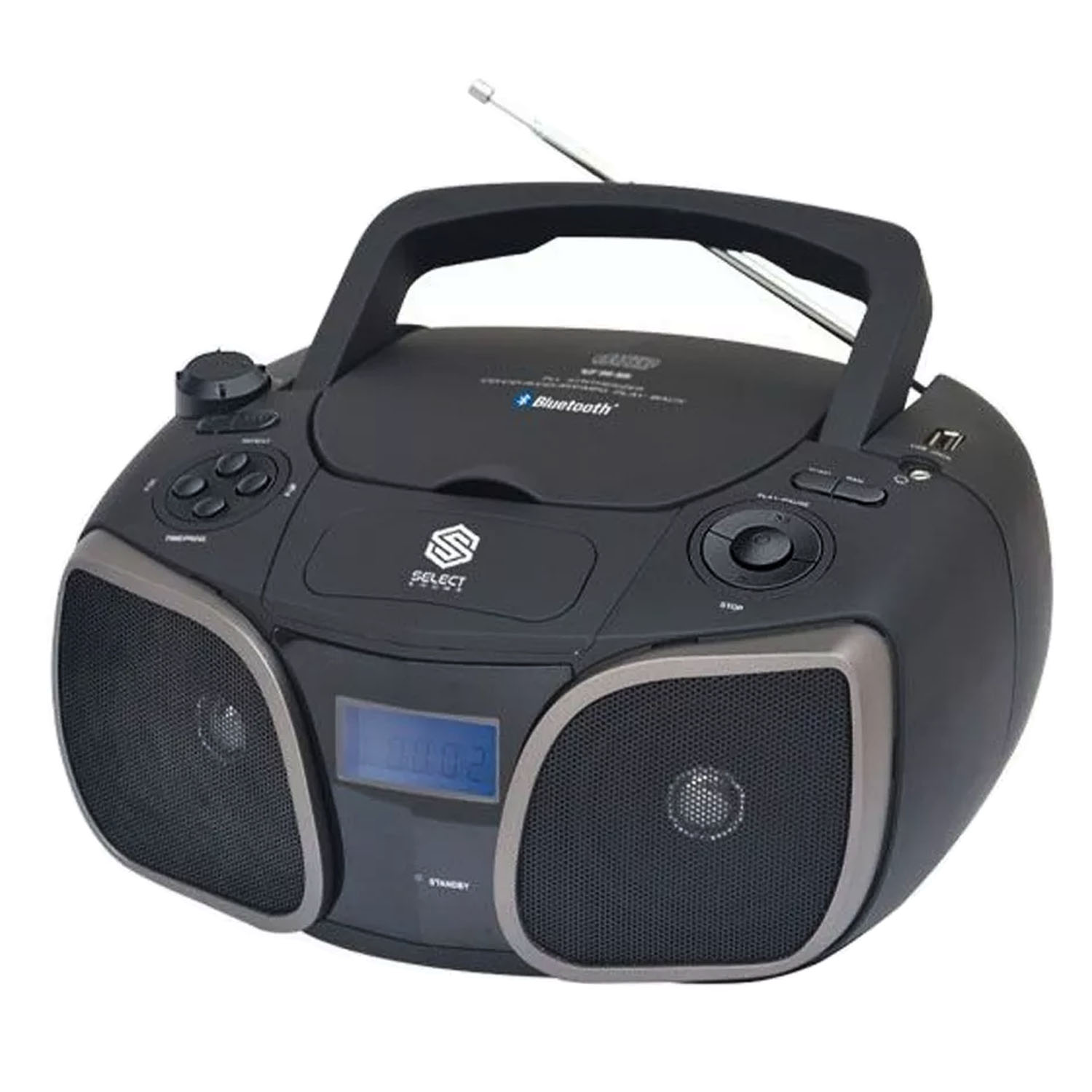 Radiograbadora Bluetooth Select Sound con Radio Fm, Entrada Usb