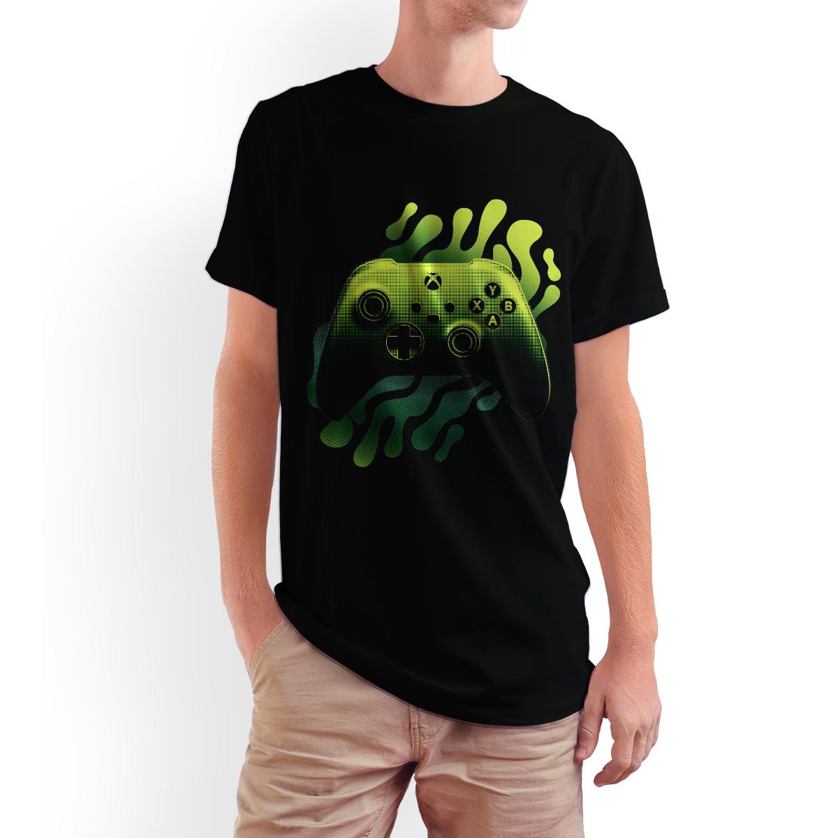 Playera para Niño de Xbox, Xbox Controller, Negro, Talla G