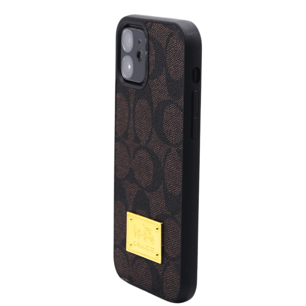 CASE COACH IPHONE 11 CHOCOLATE ESTUCHE PROTECTOR FUNDA EMBLEMATICA