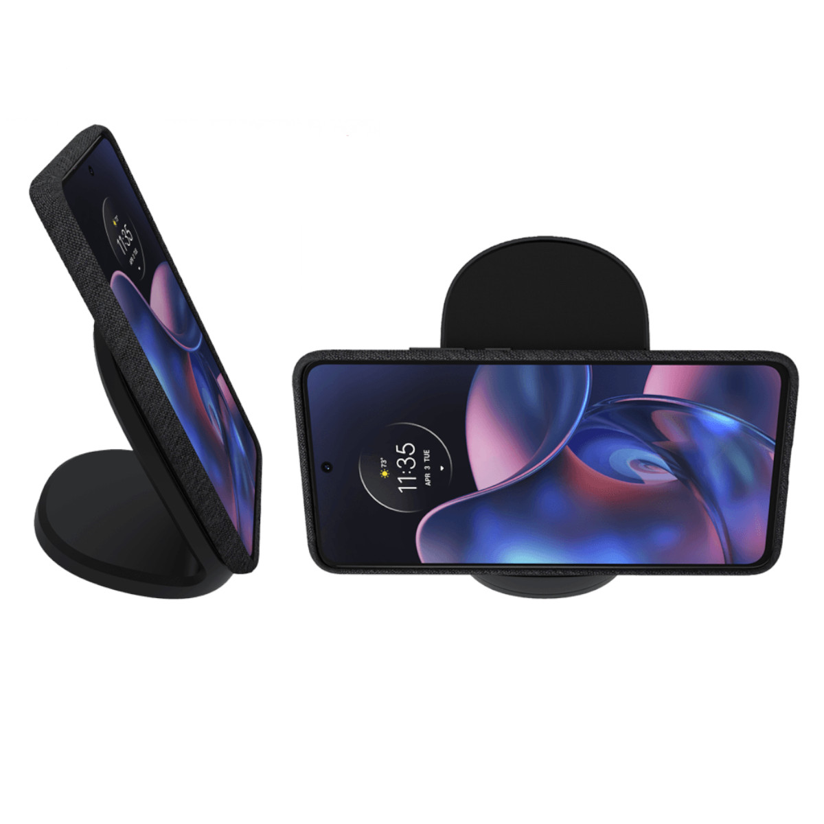 Cargador Inalámbrico Motorola 15W compatible Qi Universal