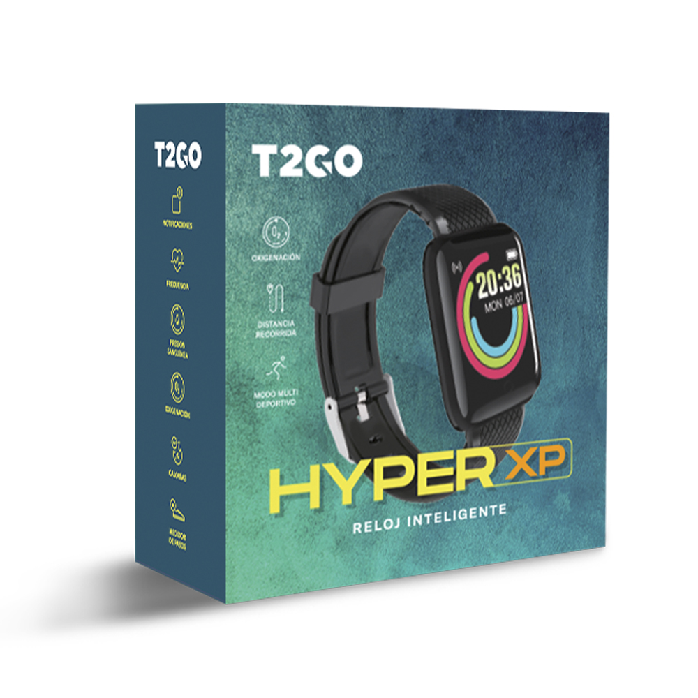 Smartwatch Hyper XP T2GO Pantallas 1.3 "