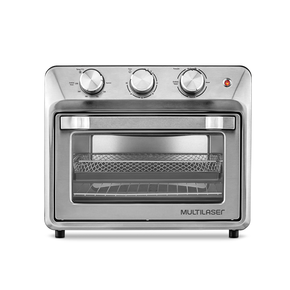 Horno Eléctrico y Freidora 2 en 1 Multilaser