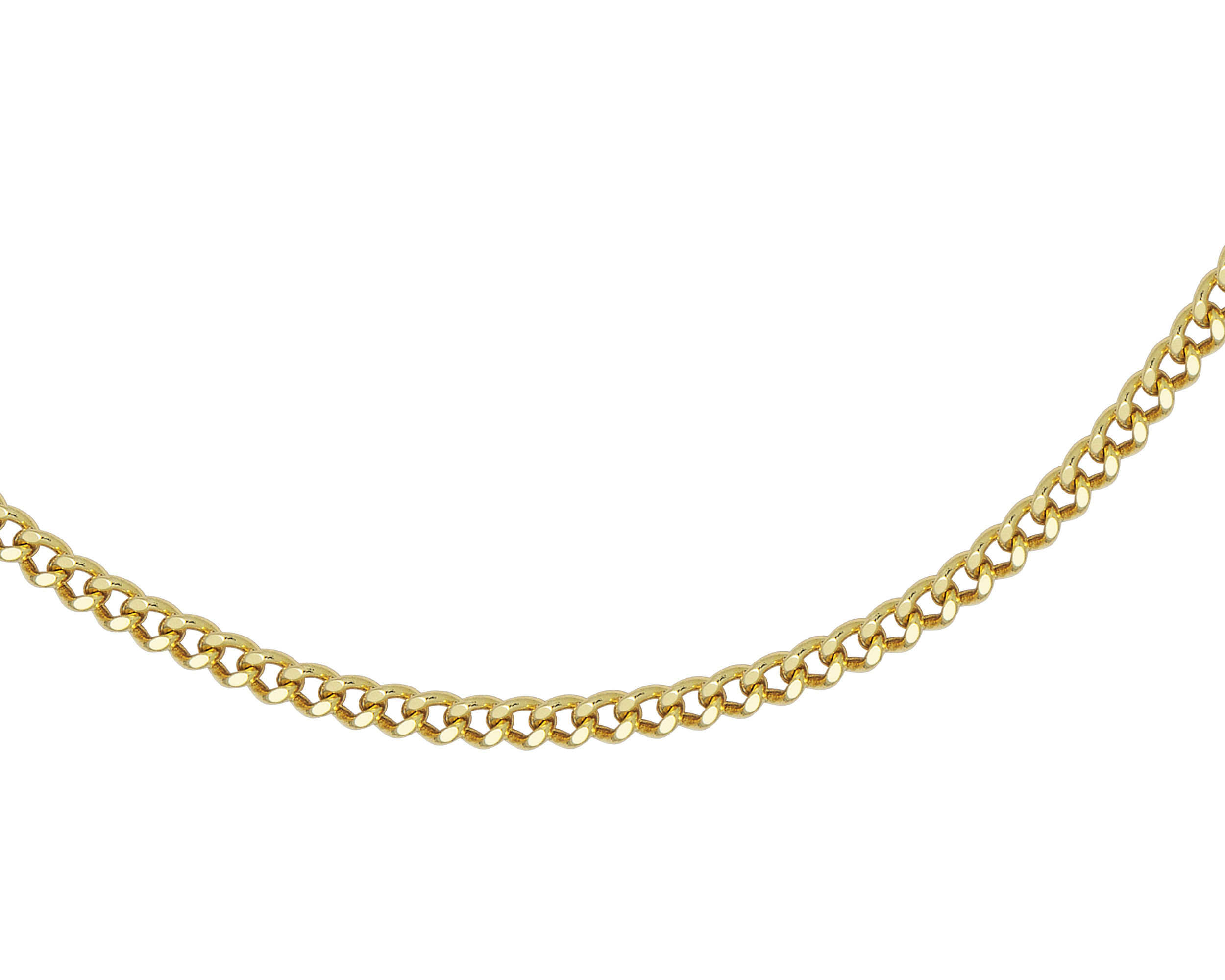 Cadena Oro 10K Horoz Barbada 2.9mm 55cm Si111.