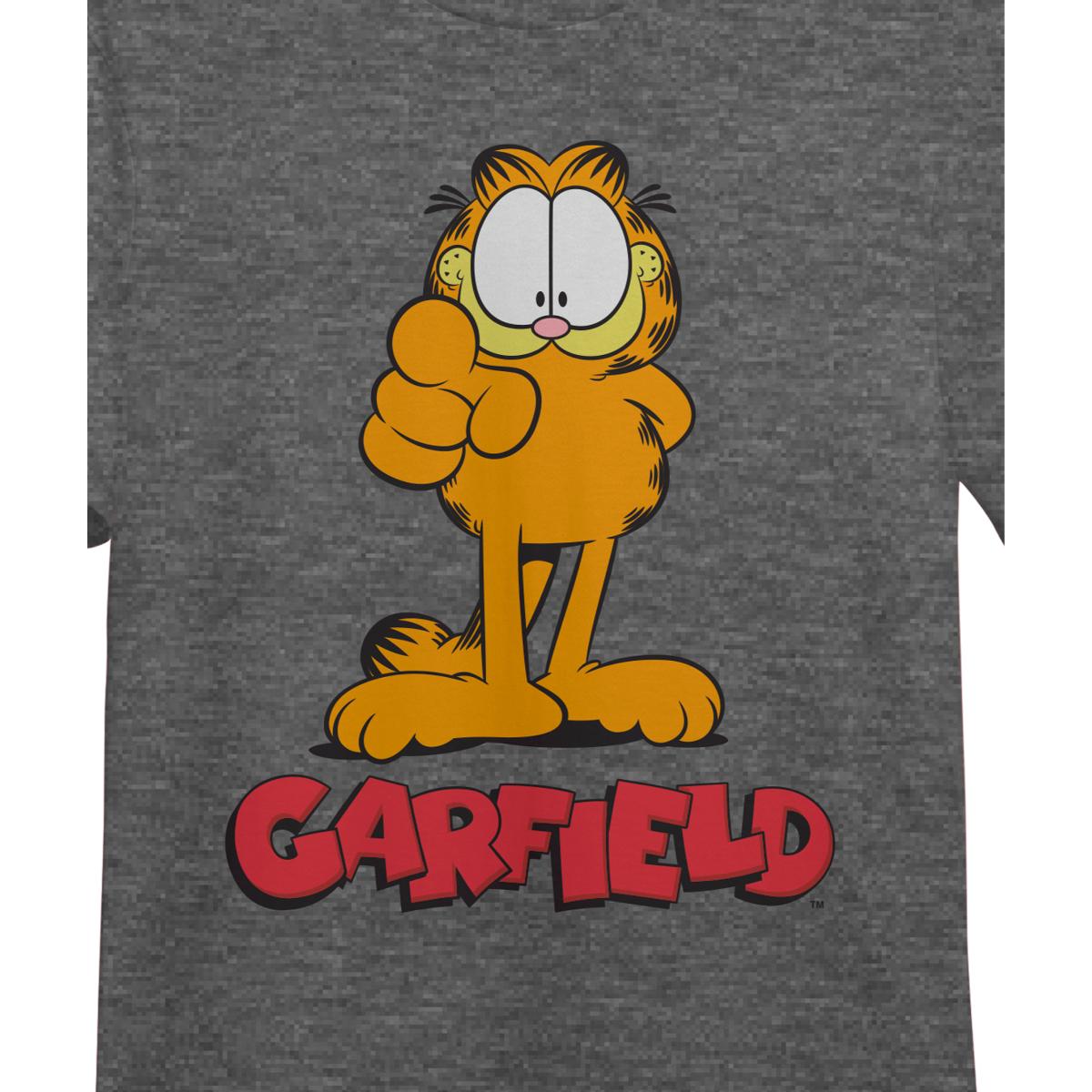 Playera para Niña de Garfield, Heather Steel, Talla CH