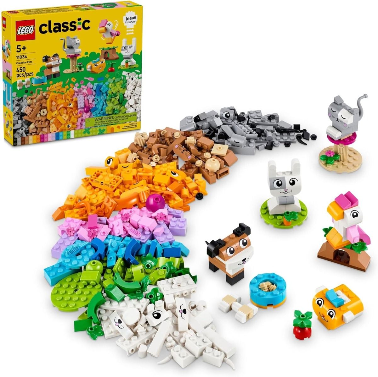 LEGO 11034 CLASSIC MASCOTAS CREATIVAS