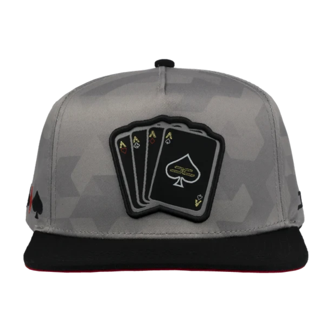 Gorra JC Hats Poker Camo Sand 1695