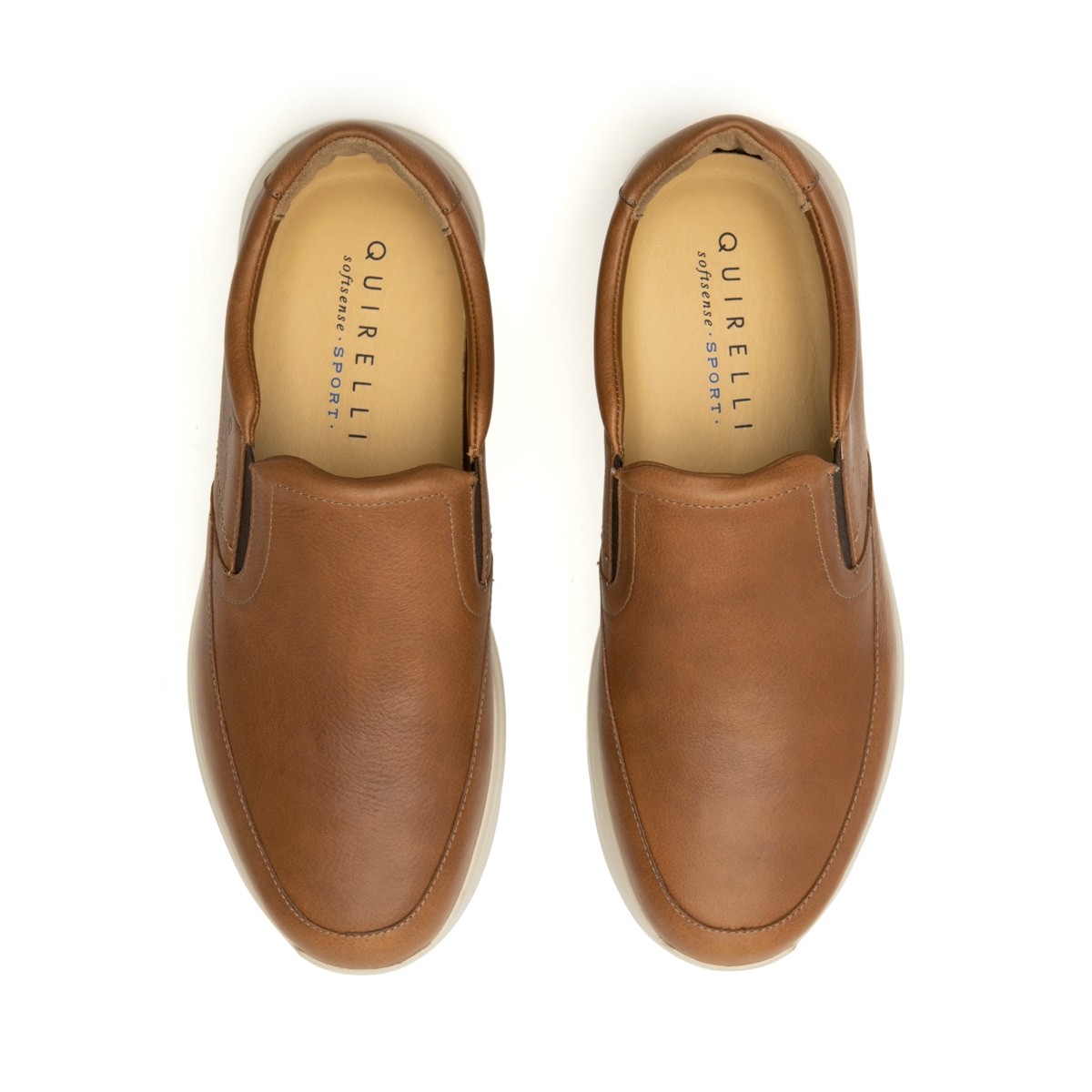 Zapato Slip On Casual Quirelli Para Hombre Acojinado 702508