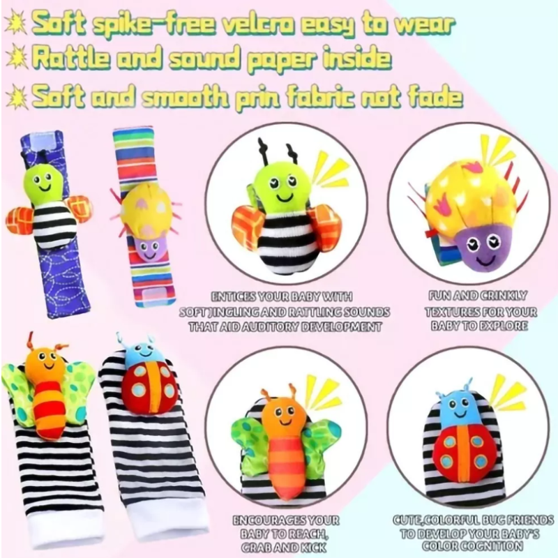 Sonajas Para Bebe Calcetines .