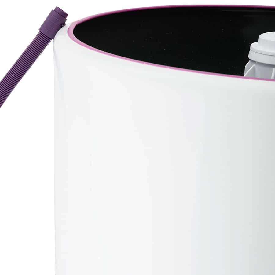 LAVADORA ACROS ALF-2253EG 22KG GRIS REDONDA.