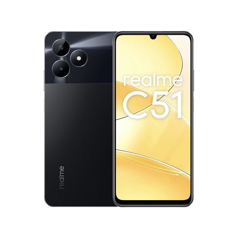 REALME C51 4GB RAM 128GB  NEGRO .