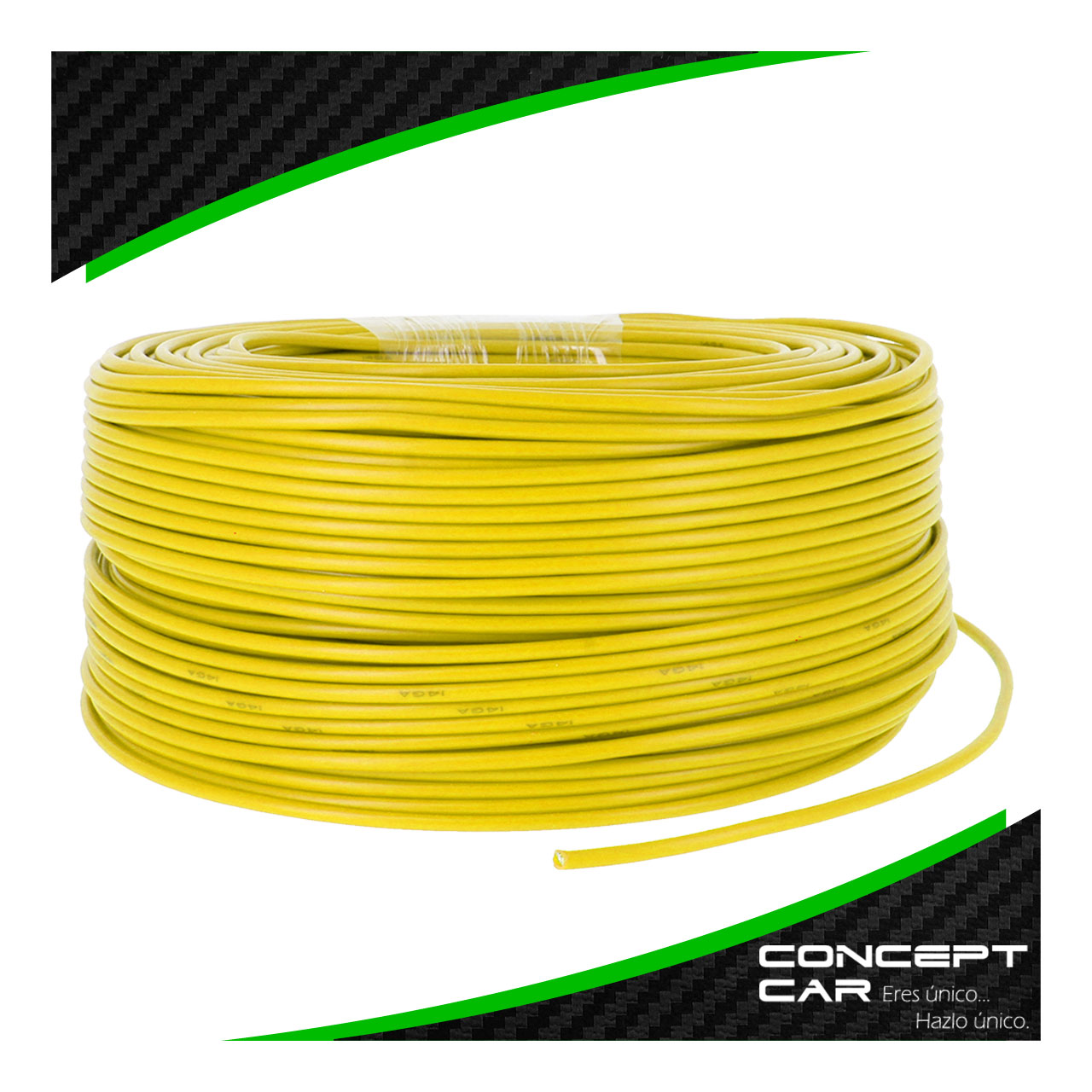 Rollo Cable Para Instalacion Automotriz Calibre 14 100 Mts