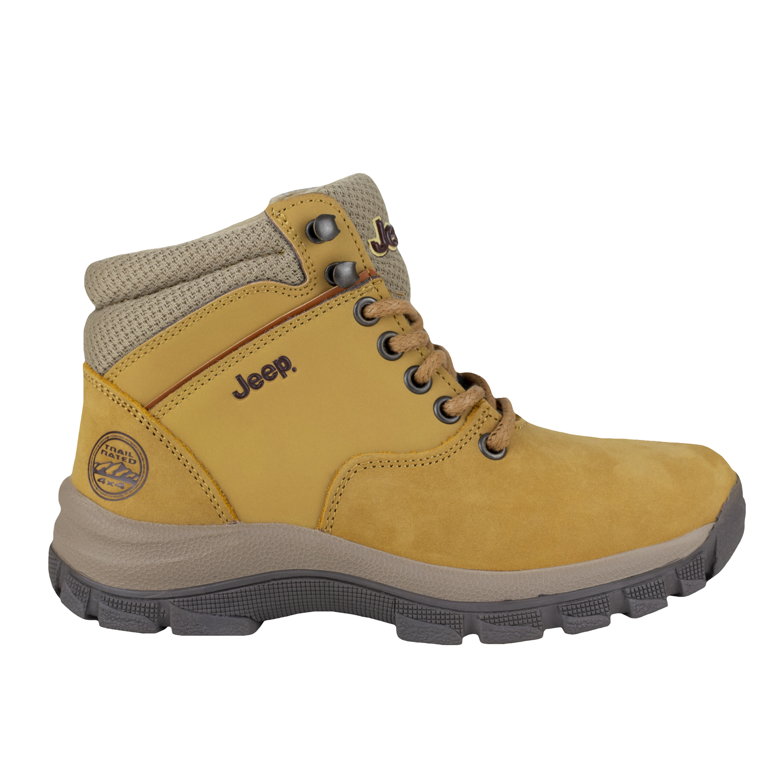 Bota Urbana Jeep Para Hombre 550 Nobuck Miel Confort Outdoor