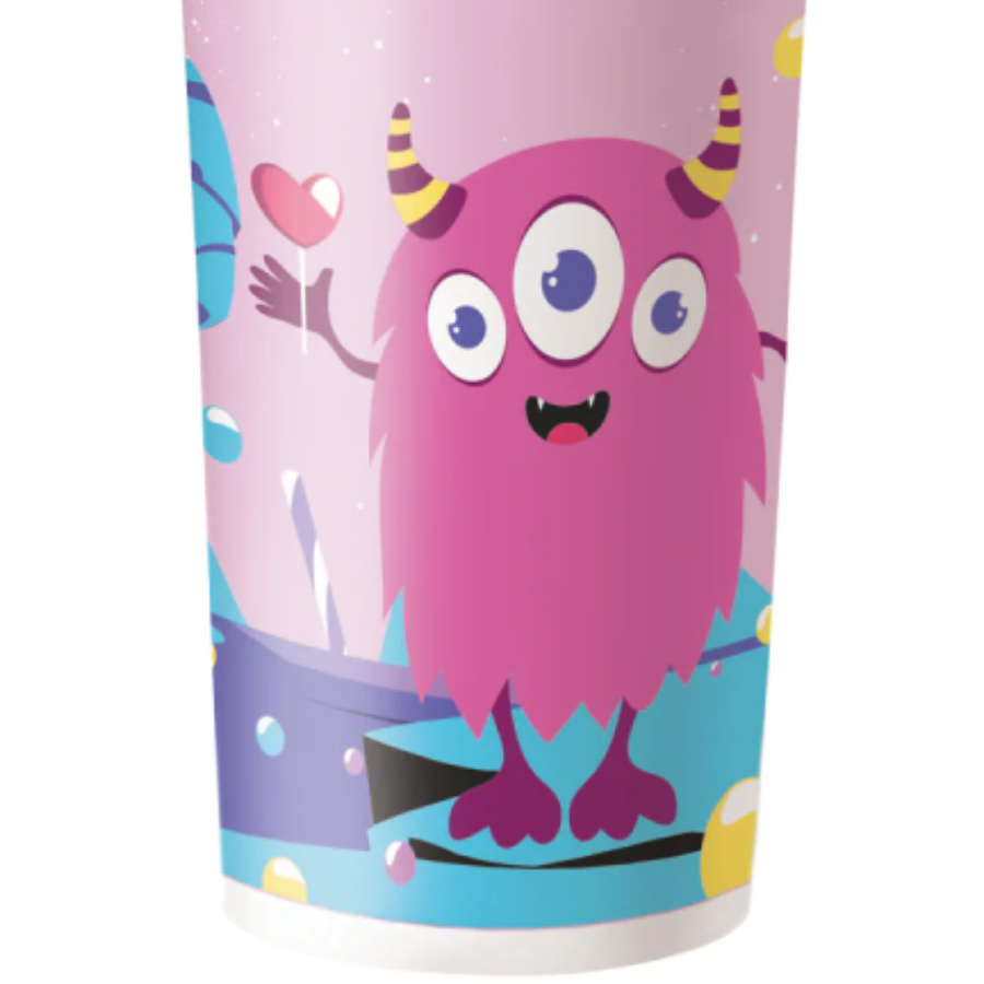 Maxi Vaso Campana Monstruo Zou 310ml Tupperware.