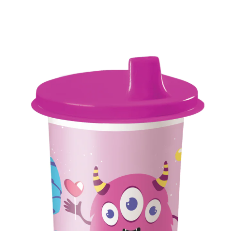 Maxi Vaso Campana Monstruo Zou 310ml Tupperware.