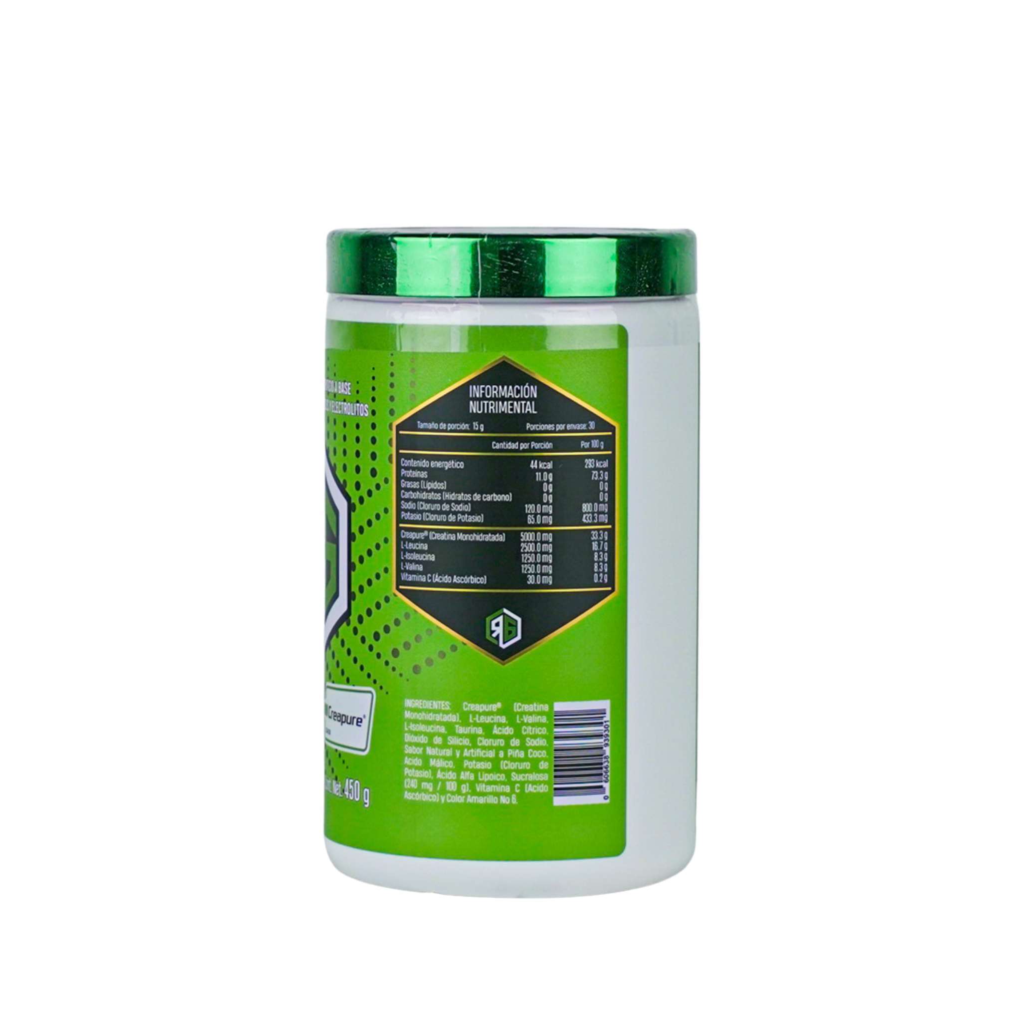 Red Gold, Hydro Aminos con CREAPURE®, Sabor Piña coco