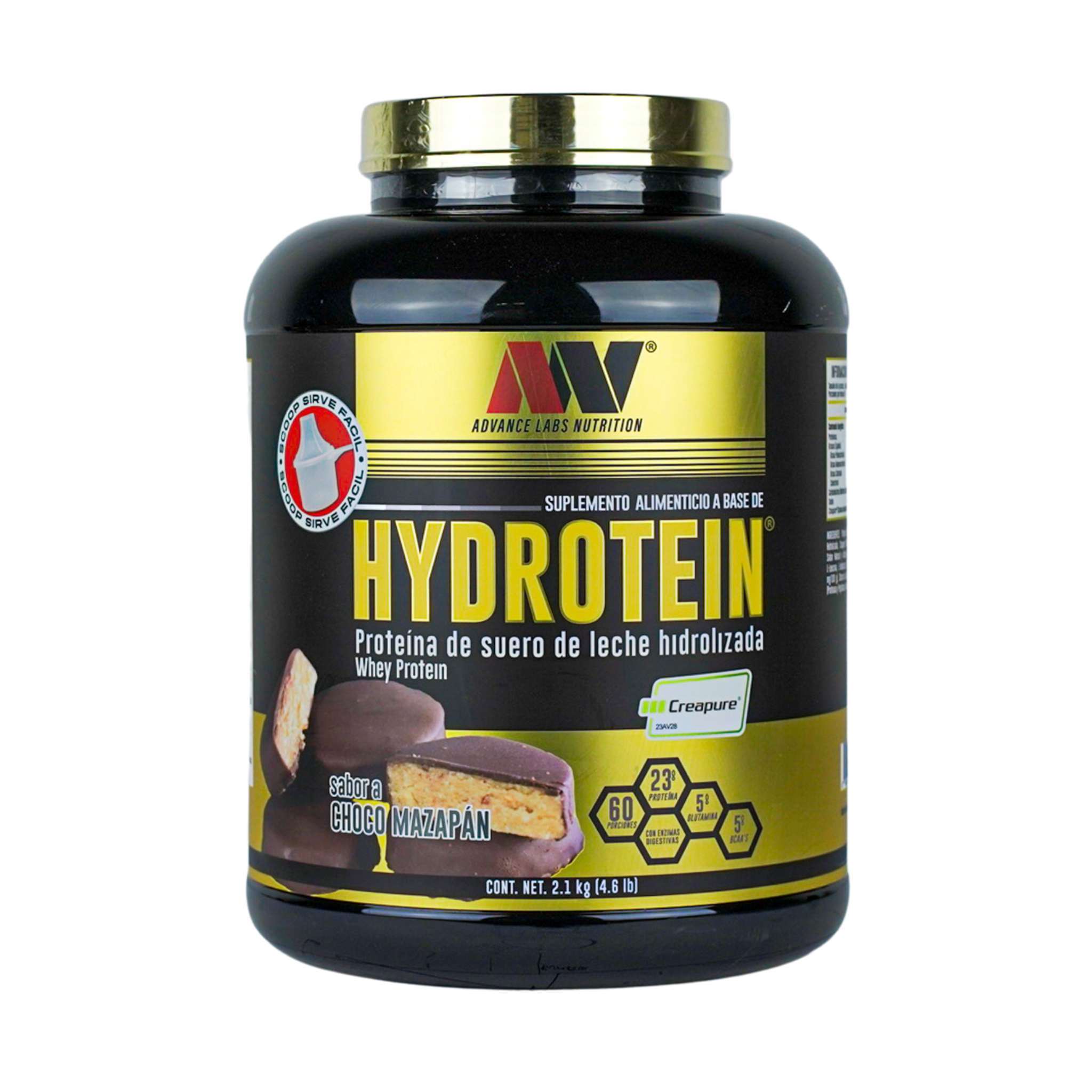 Advance Nutrition, Hydrotein CREAPURE, ChocoMazapan, Proteína de suero de leche